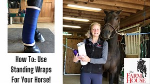 How To: Use Standing Wraps For Your Horse