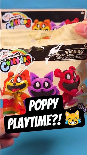 ASMR Unboxing Poppy Playtime Smiling Critters Blind Bags 🫣 So WRONG and I Can't Stop Opening Them!