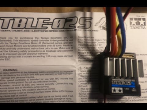 Tamiya TBLE 02S problem