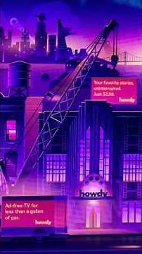 Howdy, the new subscription service for Roku caught in Roku City Screensaver