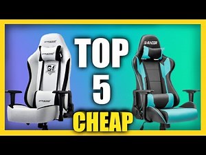 Best Cheap Gaming Chairs 2024 - Top 5 - (Budget Friendly)