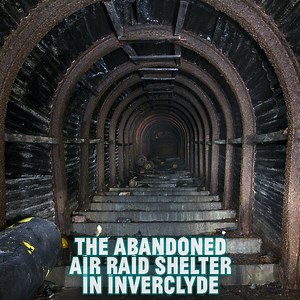 The abandoned air raid shelter in Inverclyde... From Abandoned Scotland | BBC Scotland
