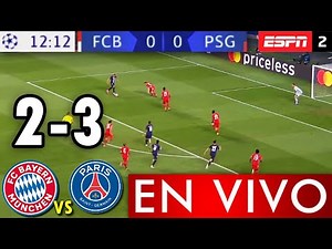 BAYERN MUNICH VS PSG 2-3 EN VIVO HOY 2021 CHAMPIONS LEAGUE BAYERN VS PSG PARTIDO RESUMEN Highlights
