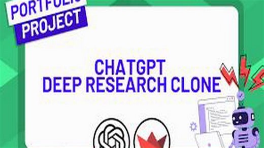 ZeroToMastery - Build a ChatGPT Deep Research Clone with Streamlit