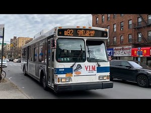 B82 Local & Select Bus Service & Two B6 Limited Buses At Bay Parkway & 86th St