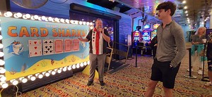 Filipe was our 2nd to last contestant to play Card Sharks this past Saturday. He chose the Ace to be the lowest card in the deck. Did that decision pay off for him??? Watch the video to find out. | Victory Casino Cruises