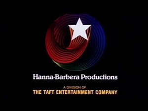Hanna-Barbera "Swirling Star" Logo (with Taft Entertainment Company Byline, HQ)