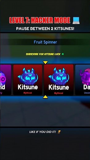 Catch the DOUBLE KITSUNE! ⚡(Level 7 Hacker Mode)