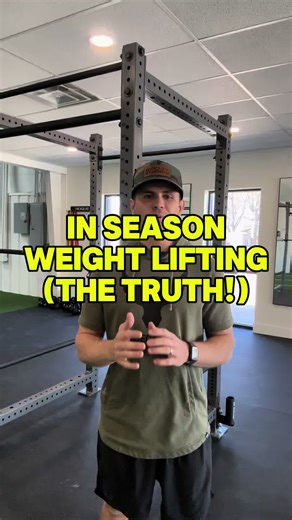 In Season is not the time to train for power and strength development. #sportsperformance #performancecoach #athletetraining #strengthtraining #strengthcoach