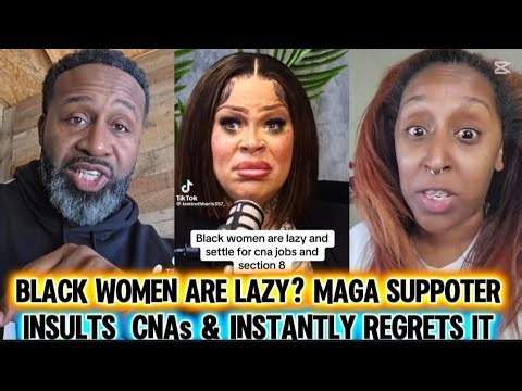 MAGA Suppoter INSULTS Black Women & INSTANTLY REGRETS It