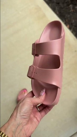 Birkenstock Arizona EVA Two Strap Recovery Sandals QVC, Inc #birkenstocks #sandalsforwomen