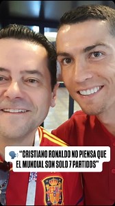 🗣️ “CRISTIANO RONALDO NO PIENSA QUE EL MUNDIAL SON SOLO 7 PARTIDOS” 🇪🇸 Tomás Roncero, periodista aficionado del Real Madrid, analiza los recientes dichos del portugués: “Conozco a Cristiano va a ir al mundial luchando por ganarlo, todavía tiene ese pique con Messi” | Rodrigo Rea
