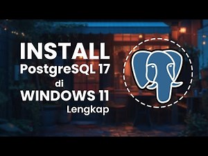 Cara Instal PostgreSQL 17 Terbaru di Windows 11 Secara Lengkap - TUTORIAL