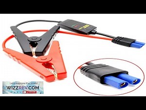Car Jump Starter Connector Booster Cable Alligator Clamp EC5 Plug Battery Clips
