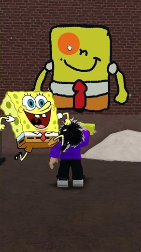 Drawing Spongebob and Coming Back in 5 Minutes! 😂 #shorts