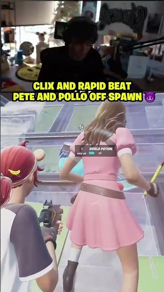 Clix & Rapid BEAT Peterbot and Pollo off-spawn 😈