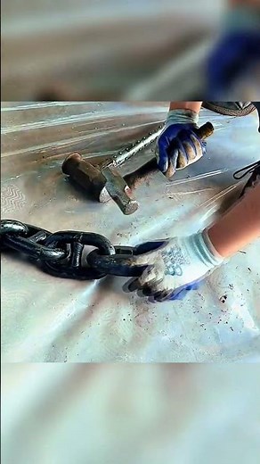 How to install and remove the Black Painted Marine Anchor Chain Kenter Shackle