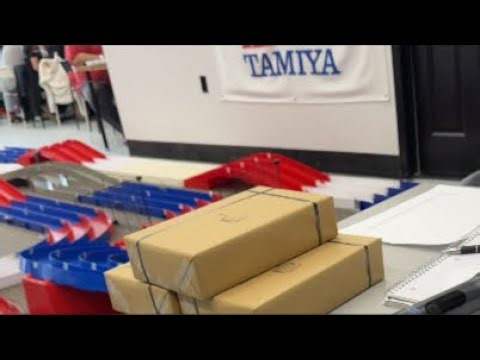LIVE! Mystery Kit Build Tamiya Mini 4WD race at Hobby Hideaway 2nd Anniversary.