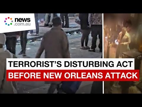 New Orleans attack footage reveals Shamsud-Din Jabbar's chilling plan