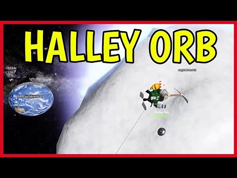 How to get HALLEY ORB in THE SPACE SIMULATOR Roblox