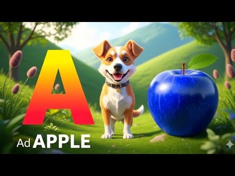 A for Apple B for Ball | Complete ABCD Learning Course | alphabet Video