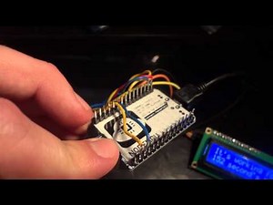 NodeMCU + I2C LCD + Arduino IDE + TXS0108E logic level converter