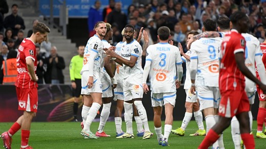 OM-Montpellier: festival au Vélodrome, Marseille reprend la place de dauphin