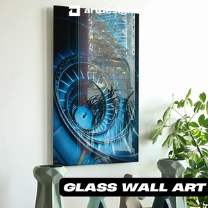 Color your life with vibrant glass wall art! Wake up to a bright, inspiring day and give your space the gift of positivity. | ArtDesigna