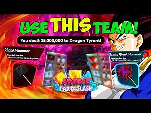 The CHEAPEST Extreme Dragon Tyrant Teams In Anime Card Clash!