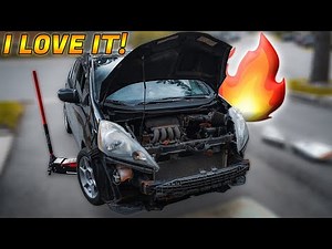 My Honda FIT NEVER Looked Better - Front End UPGRADES