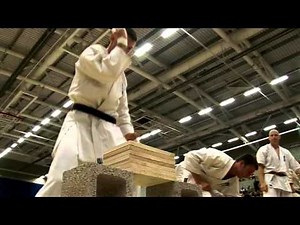 KYOKUSHIN KARATE WOOD BREAKING.mov