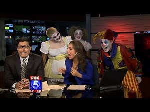 Fox 5 Anchor Scared by Clowns