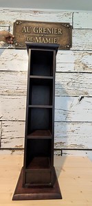 Vertical Wooden CD Rack – Vintage CD Display – Rustic CD Storage – From Grandma's Attic - Etsy