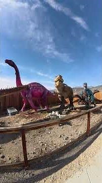 Cabazon Dinosaurs 🦖 California’s Weirdest Roadside Stop Explained