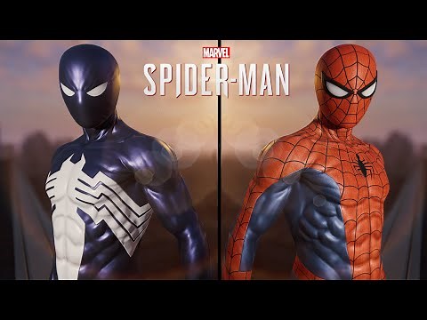 Spider-Man Web of Shadows Symbiote Transformation - Spider-Man PC