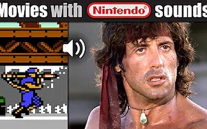 RAMBO 2 dubbed with GREEN BERET Nintendo sounds!! | RetroSFX