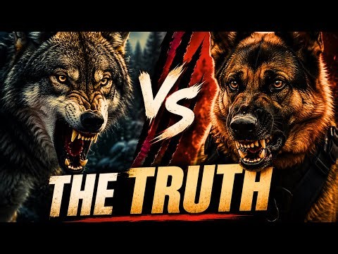German Shepherd vs Wolf — 10 Shocking Differences