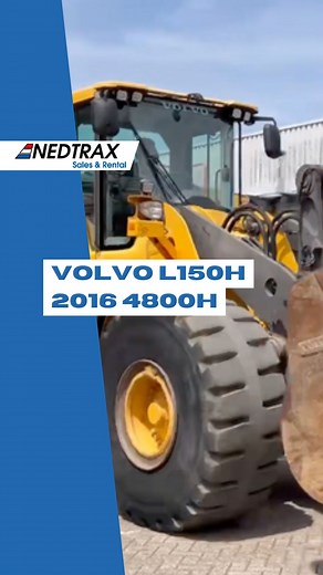 🚜 VOLVO L150H | Nedtrax B.V.
