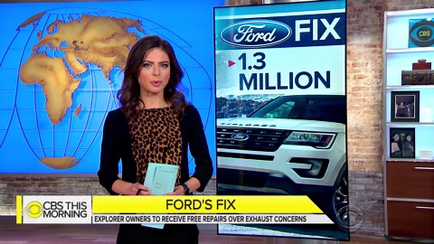 Ford Explorer owners to receive free repairs amid exhaust complaints