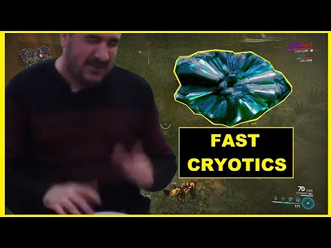 How to farm cryotics Fast in Warframe