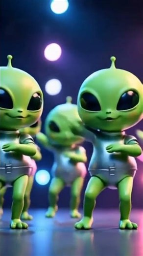 aliens on disco floor
