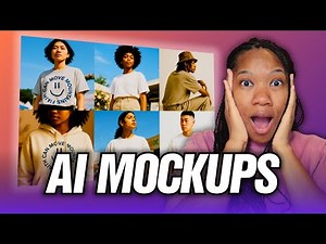 How to Make Realistic T-Shirt Mockups with AI (Kittl Tutorial)