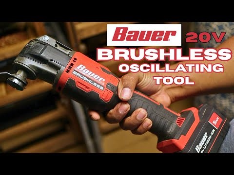 Testing the Bauer Brushless Oscillating Multi-Tool from Harbor Freight!