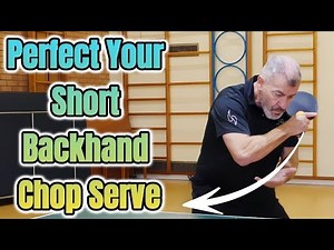Chop Serve: The Ultimate Guide to Mastering the Short Backhand Serve