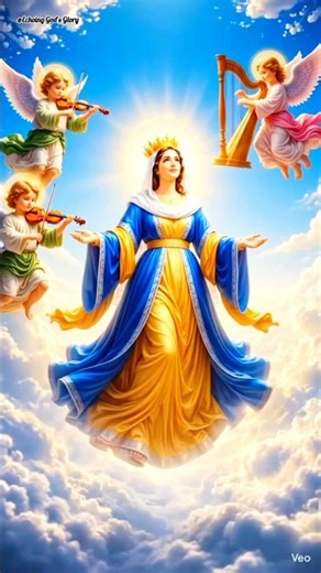Holy Mother Of Heaven And Earth 🙏✝️♥️⛪#viral #shorts #trending #avemaria #song