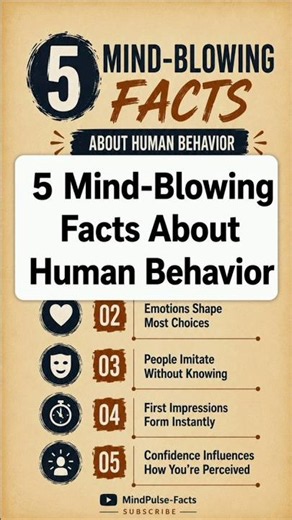 5 Mind-Blowing Facts About Human Behavior You Need to Know