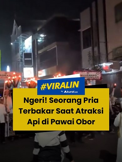 Pelaksanaan pawai obor dalam rangka menyambut Tahun Baru Islam 1 Muharam 1448 Hijriah di Purwakarta, Senin (15/6/2026) malam berujung tragis. Seorang pria yang menampilkan atraksi semburan api mengalami luka bakar lantaran atraksi tersebut tidak berjalan seperti seharusnya. Dalam video yang beredar di media sosial nampak warga dengan penuh antusias mengikuti arak-arakan pawai obor. Di tengah arak-arakan, seorang pria melakukan atraksi dengan menyemburkan cairan ke api pada obor. Nahas, semburan