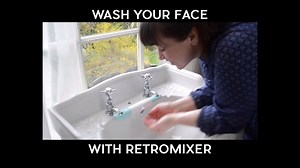 1.2K views | Frustrated washing your face using double taps? Retromixer can help find that perfect water temperature and wash your face much quicker than with those silly separate taps. Find out more at: www.retromixer.com | RETROMIXER | Facebook
