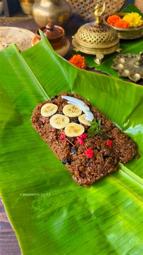 Sandra on Instagram: "Kadum payasam / Kerala-style temple payasam recipe ❌❌No Repost❌❌ Ingredients • ½ cup unakkalari (Kerala red raw rice) • 1 to 1½ cups dark jaggery • A pinch of cardamom powder • Tulsi leaf and chethi flower (for authentic temple aroma) • 1 tbsp ghee • Coconut pieces • Black raisins Instructions • Wash the rice thoroughly and pressure-cook it for 3–4 whistles or until soft. • Melt the jaggery in a heavy-bottomed pan. Once fully melted, add the cooked rice. • Let the rice abso