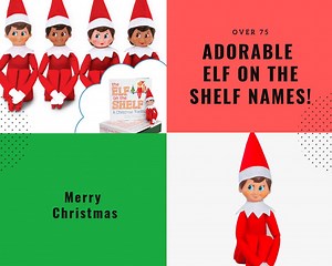 131 Girl & Boy Elf on the Shelf Names from Movies & More